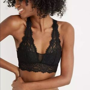 Aerie black lace bralette